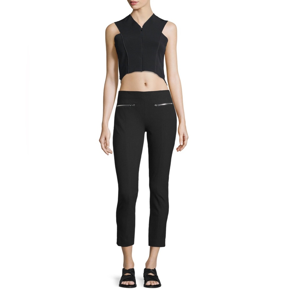 rag & bone Black Cropped Pants